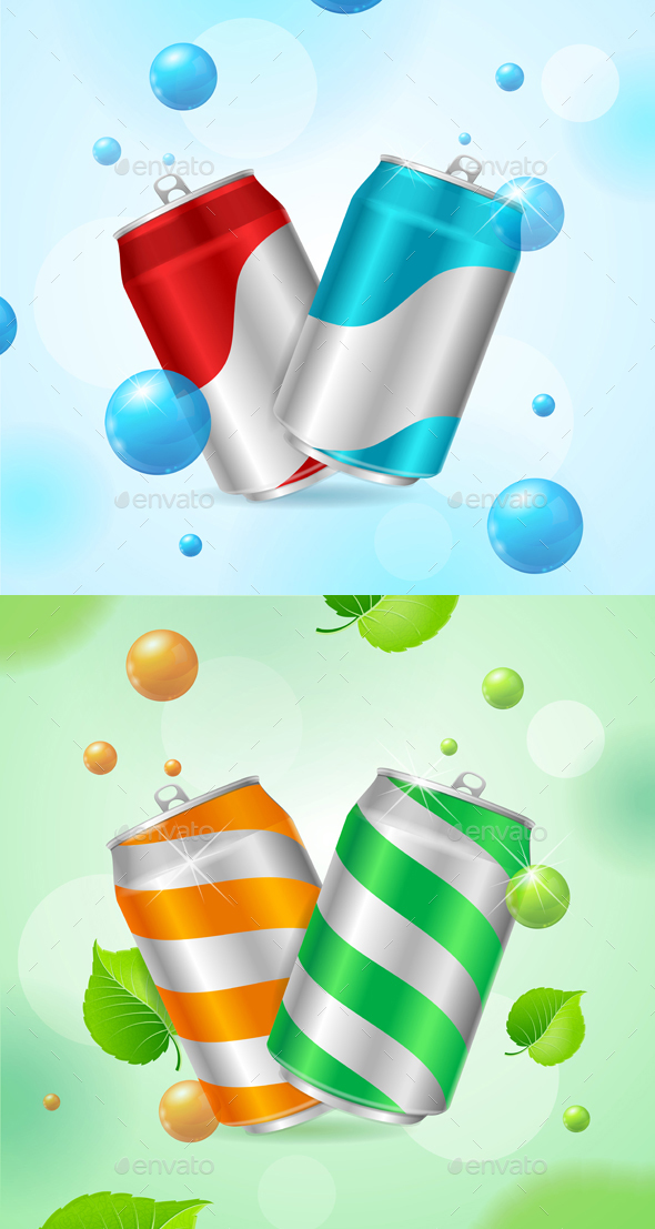 Steel Can Soft Drink Concept - Miscellaneous Conceptual