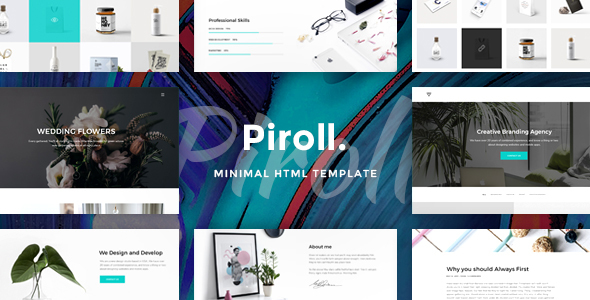 Piroll - Minimal - ThemeForest 20372990