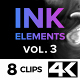 4K Ink Elements [vol.3] - VideoHive Item for Sale