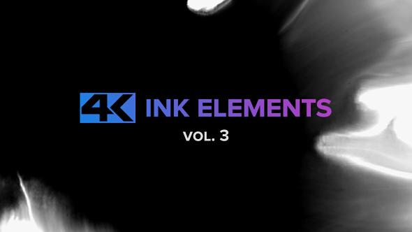 4K Ink Elements [vol.3]