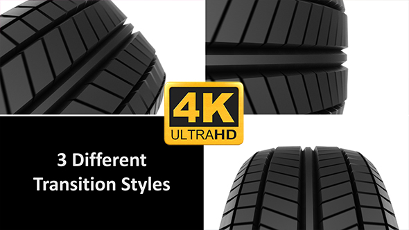 Vehicle Tire Transitions 4k