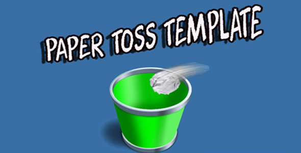 Paper Toss 3D - CodeCanyon 20374078