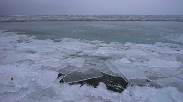 Melting of Ice on the Lake