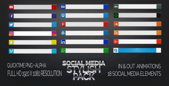 Social Media Stylish Pack