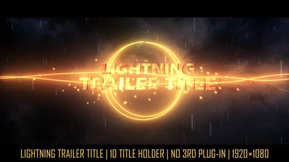 Lightning Trailer Title