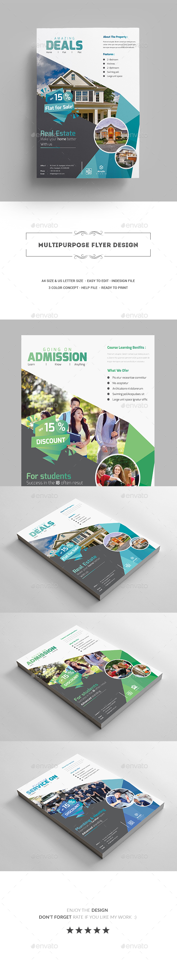 Multipurpose Flyer - Corporate Flyers