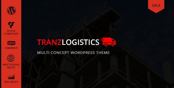 Tranzlogistics - Multi Concept WordPress Theme