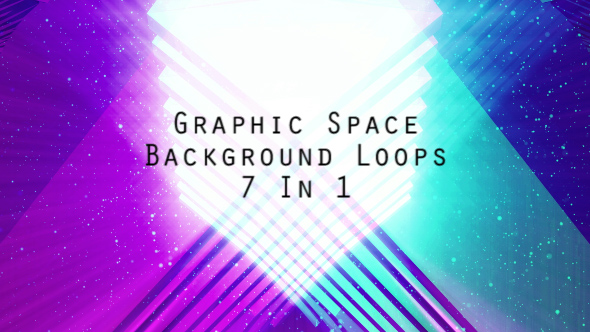 Graphic Space Background Loop 7 In 1