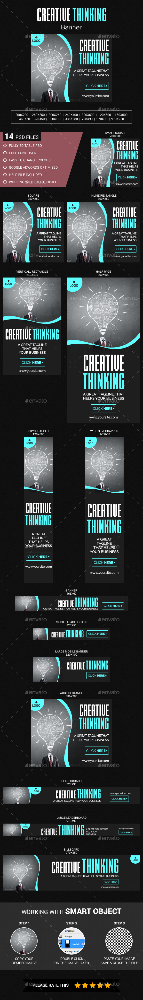 Business Idea Banner - Banners & Ads Web Elements