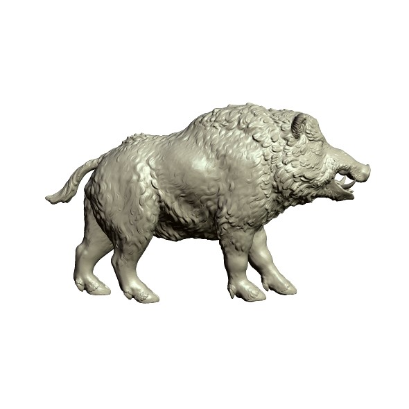 Boar fugurine - 3Docean 20378616