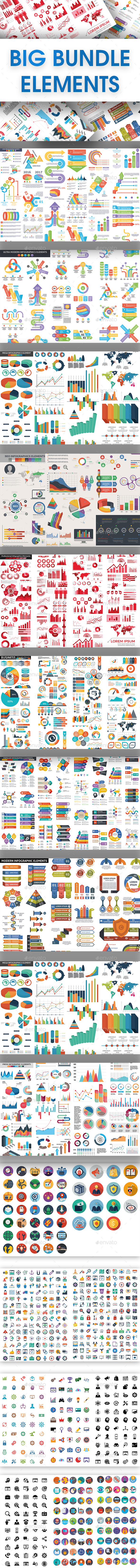 GraphicRiver Big Bundle Elements 20319094 GraphicRiver Big Bundle Elements 20319094