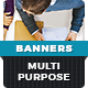 Animated Multipurpose Banner Ad Templates – HTML5 GWD