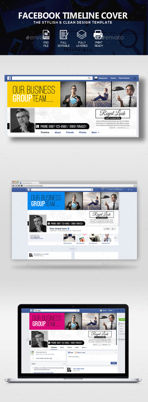 Corporate Facebook Timeline Cover - Facebook Timeline Covers Social Media