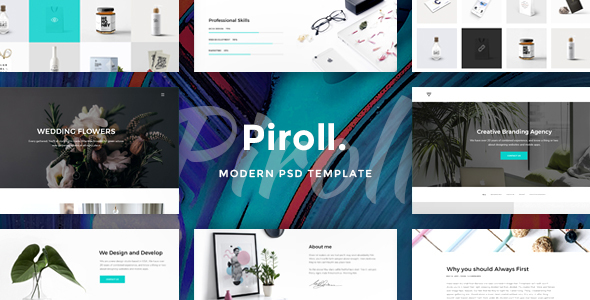 Piroll - ModernMinimal - ThemeForest 20272979