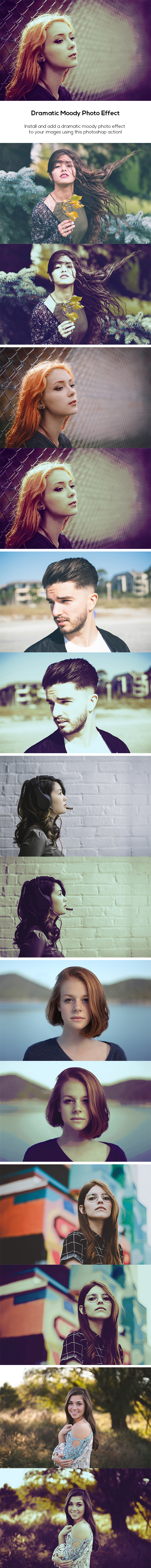 Dramatic Moody Photo Effect - Photo Effects Actions