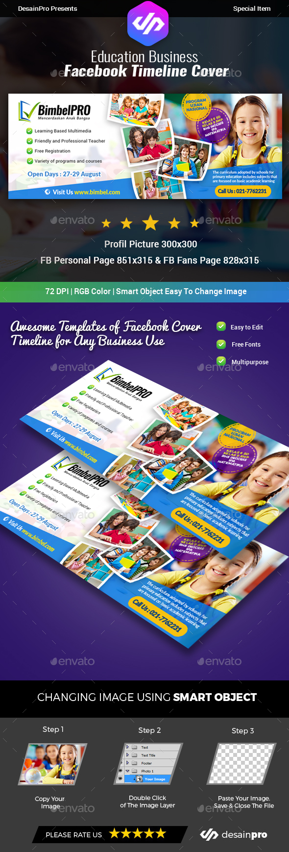 GraphicRiver Education Facebook Cover Timeline 20382943 GraphicRiver Education Facebook Cover Timeline 20382943
