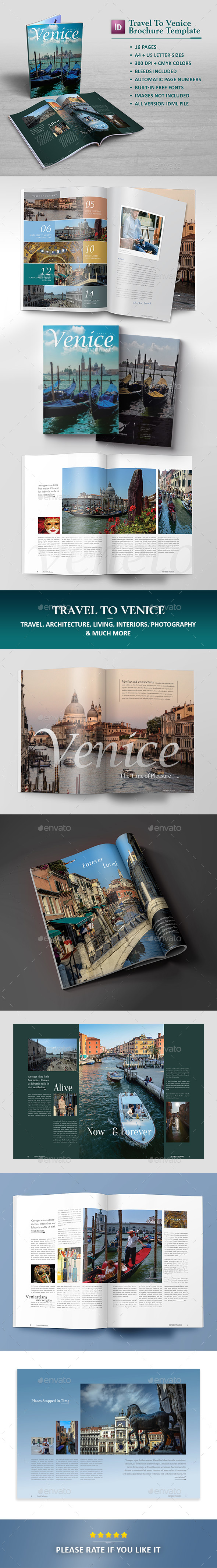 Travel Brochure Template - Catalogs Brochures