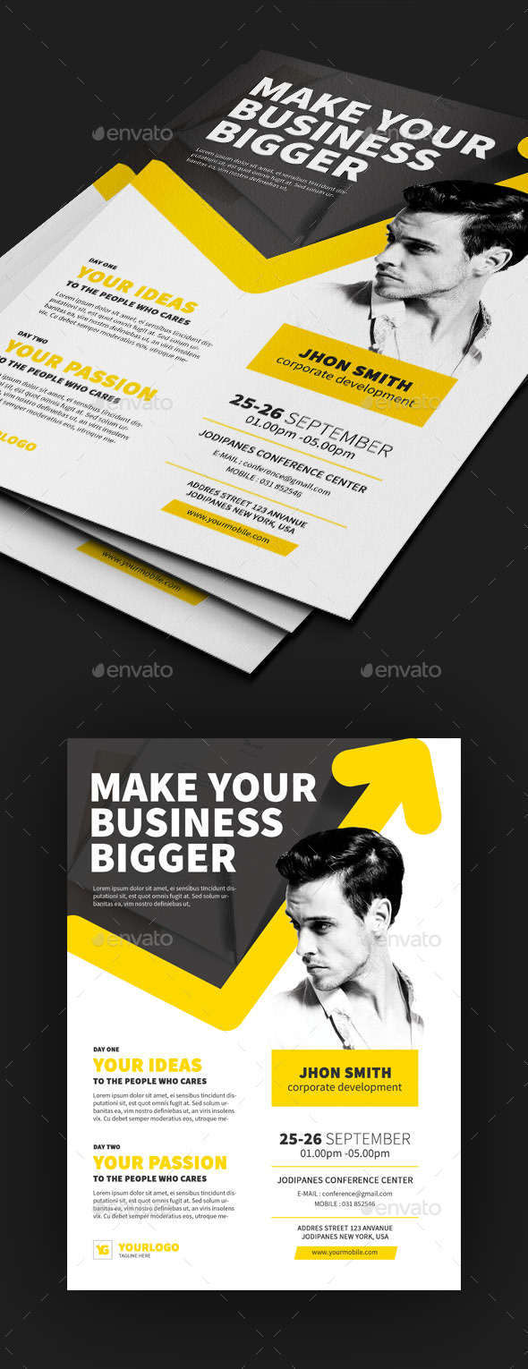 Business Conference Flyer - Events Flyers