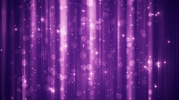 Purple Bokeh with Sparkles Background