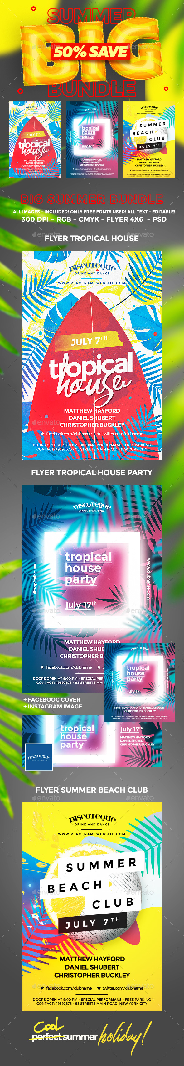 Summer Flyers Bundle