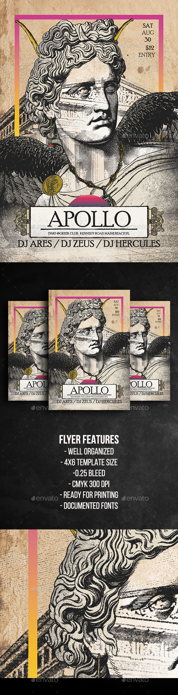 Apollo Flyer Template - Events Flyers