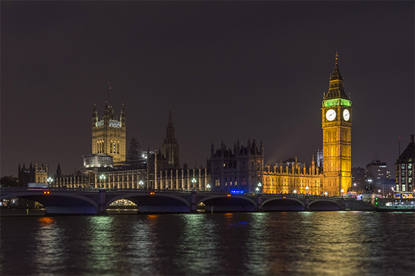 London, UK - Timelapse - The Thames and Big Ben