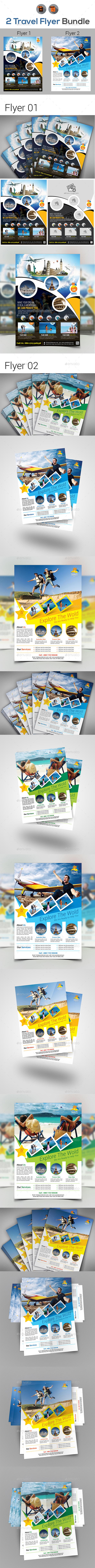 Travel & Tourism Flyer Bundle - Holidays Events