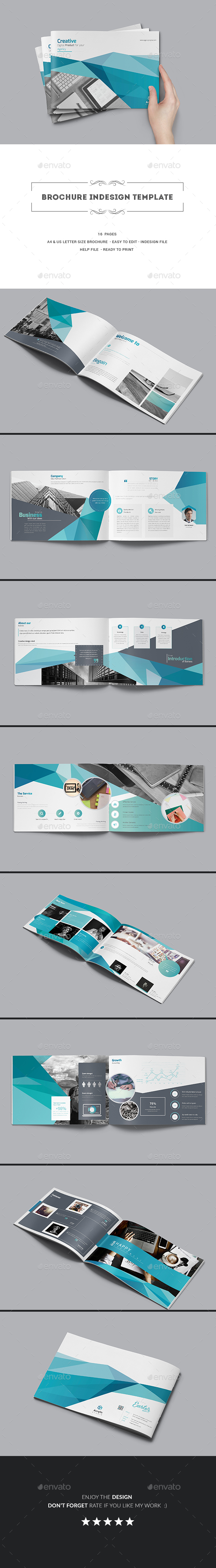 Brochure Indesign Template - Corporate Brochures