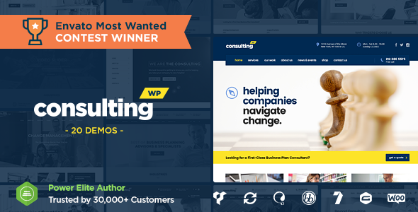 Consulting - Business, Finance WordPress Theme - Business Corporate