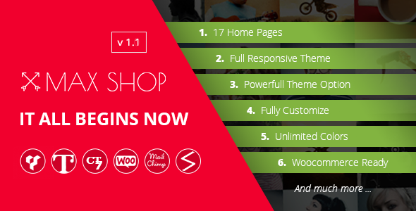 Maxshop | Multi-Purpose Responsive WooCommerce Theme - WooCommerce eCommerce