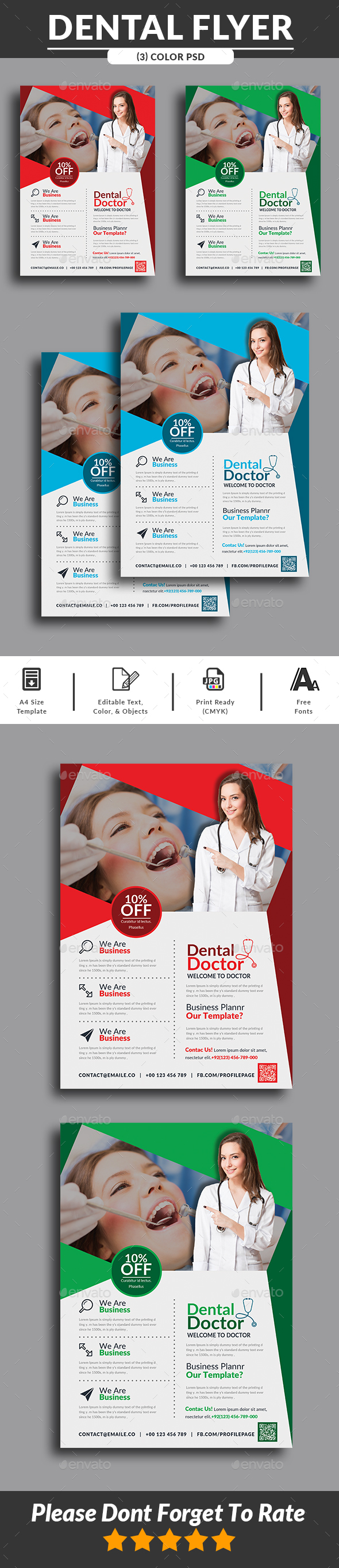 Dental Care Flyer - Corporate Flyers