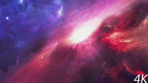 Shine Nebula in Space