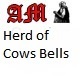 Herd of Cows with Cowbells Herd of Cows with Cowbells