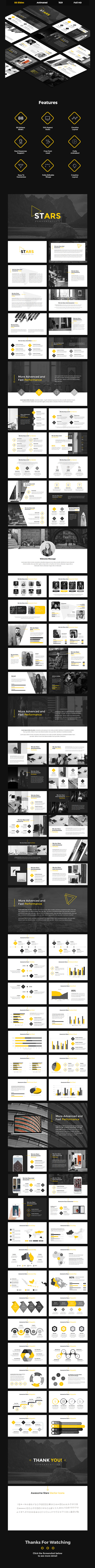 Stars - Creative Keynote Template - Creative Keynote Templates