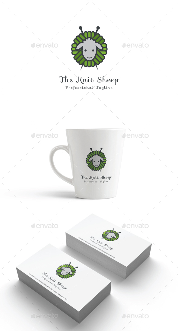 GraphicRiver The Knit Sheep Logo 20393963 GraphicRiver The Knit Sheep Logo 20393963