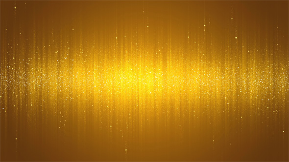 Golden Glitter Particles Background - 2 Clips, Motion Graphics | VideoHive