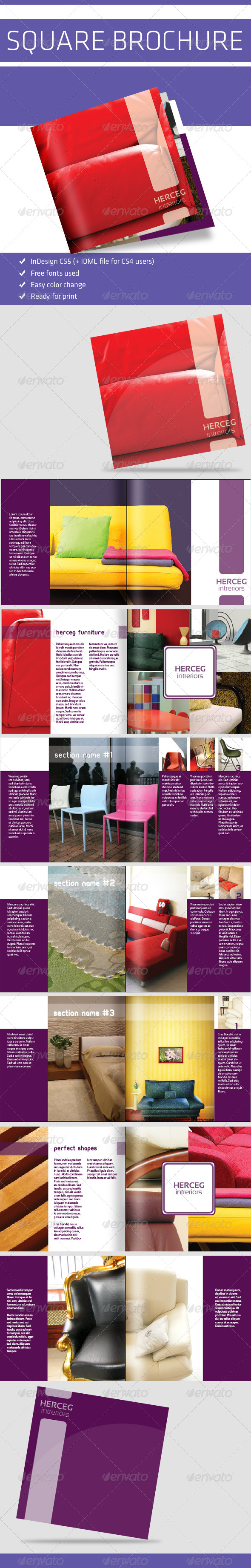 Square Brochure - Corporate Brochures