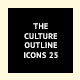 The Culture Outline Icons 25
