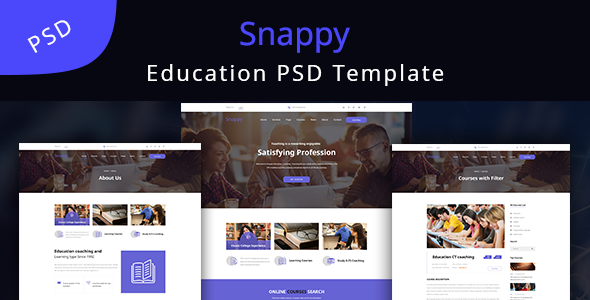 Snappy - Education - ThemeForest 20305949