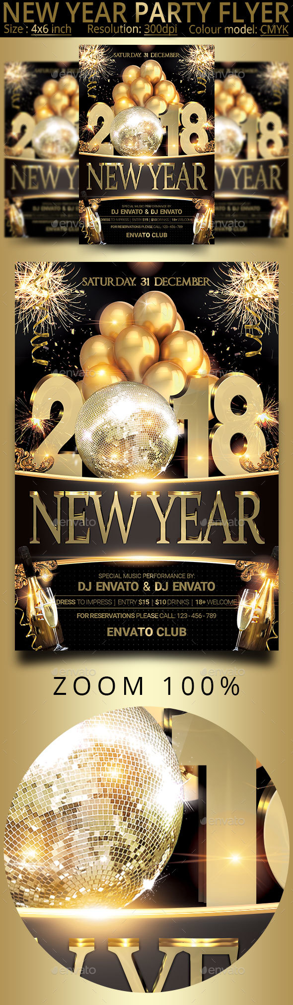 New Year Party Flyer