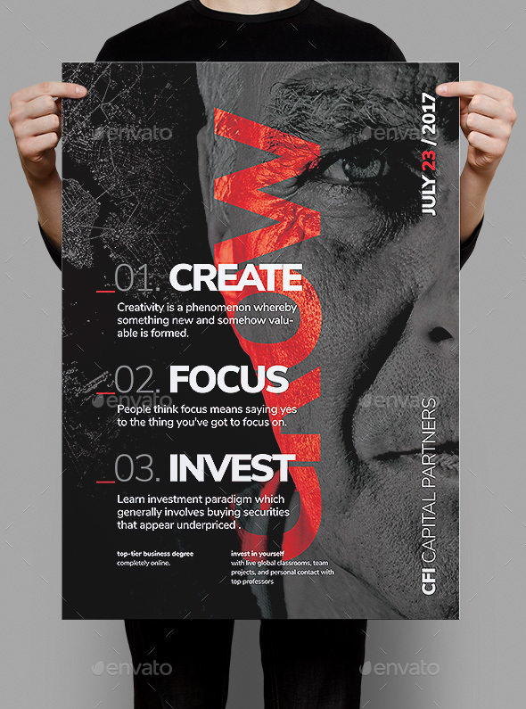 Grow Business Poster / Flyer - Corporate Flyers