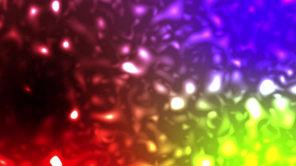 Abstract Motion of Neon Light Background