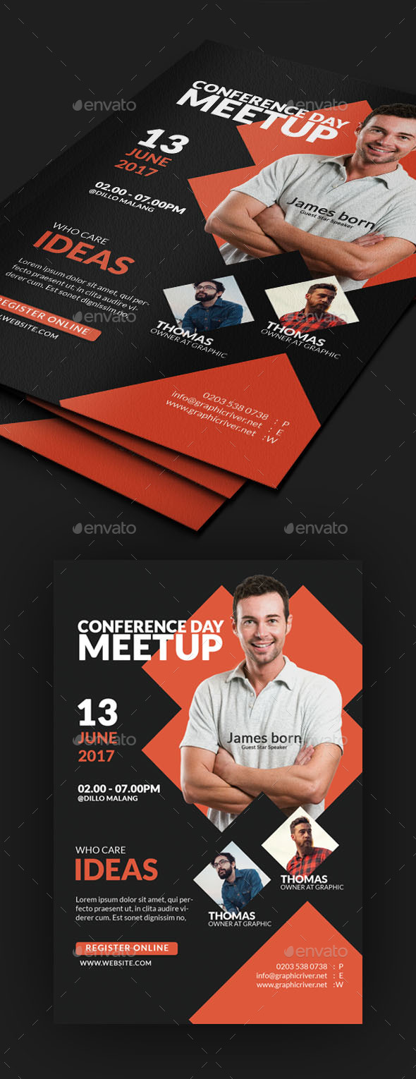 Summit Business Conference Flyer - Events Flyers