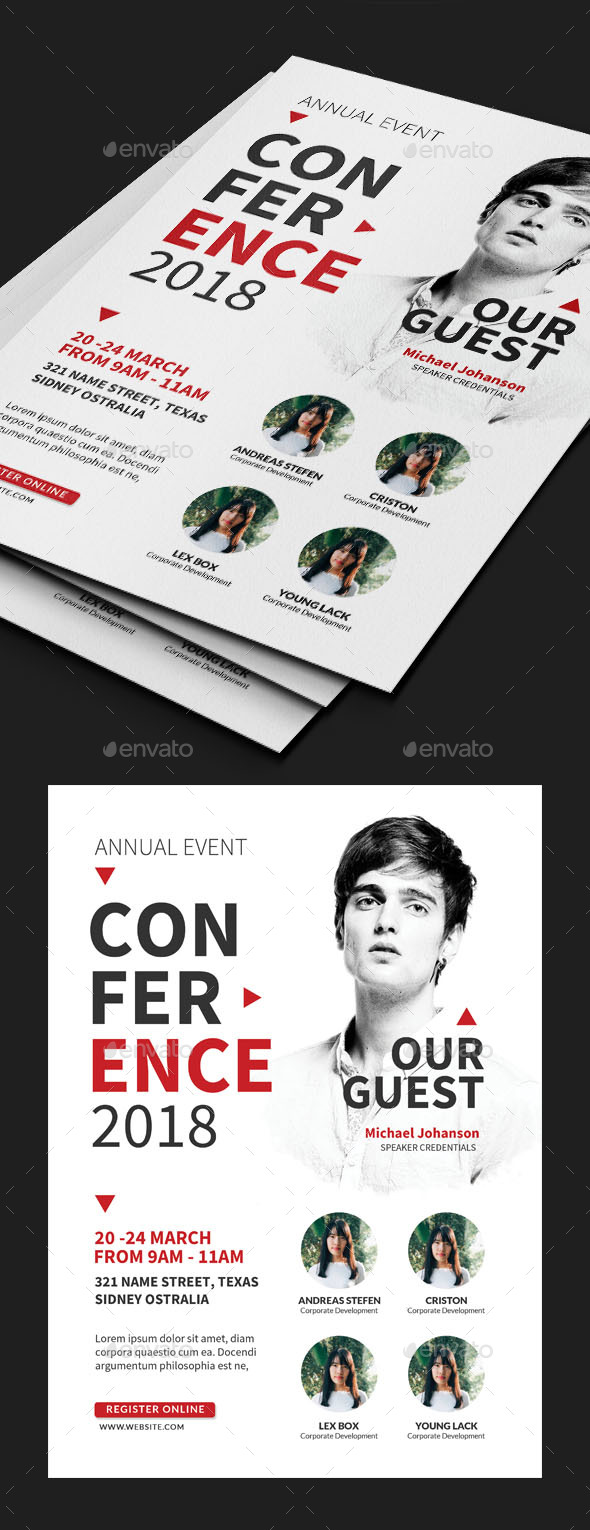 Business Conference Flyer - Events Flyers