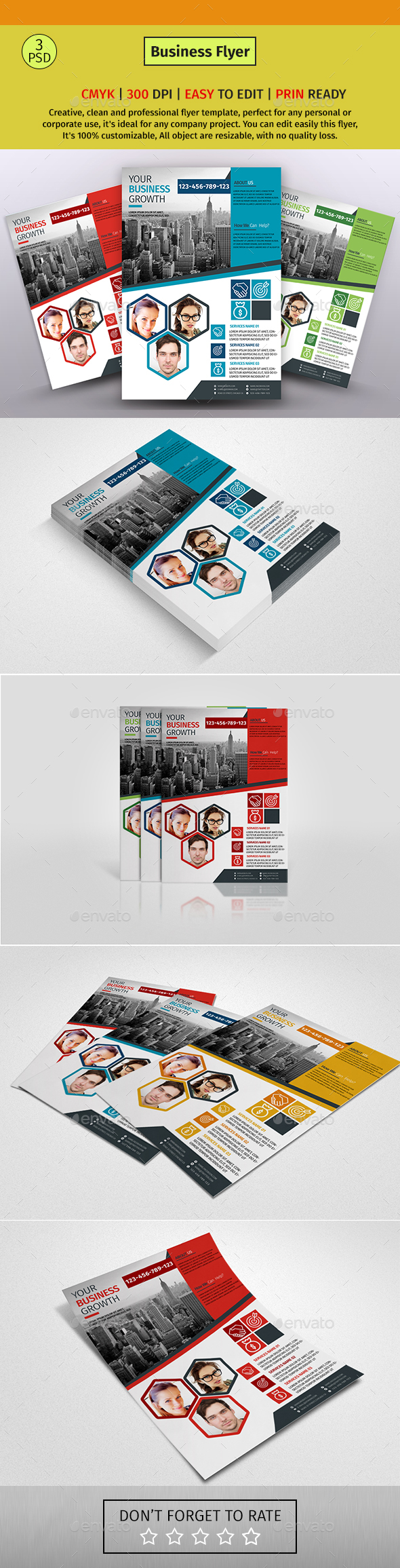A4 Corporate Business Flyer #65 - Corporate Flyers