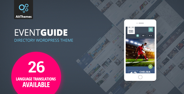 Event Guide - Ultimate Directory Listing Theme for Events, Concerts, Gigs, Museums or Galleries - Events Entertainment