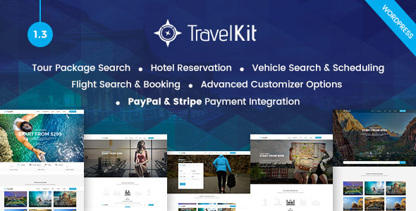 Travelkit - The Full-fledged Tour & Travel WordPress Theme - Travel Retail