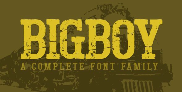 Bigboy - Serif Fonts