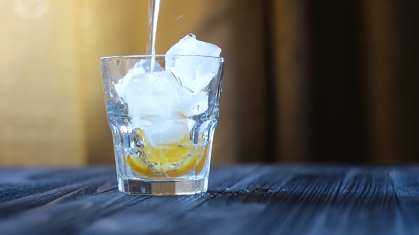 Preparation of One Serving of Lemonade or Cocktail