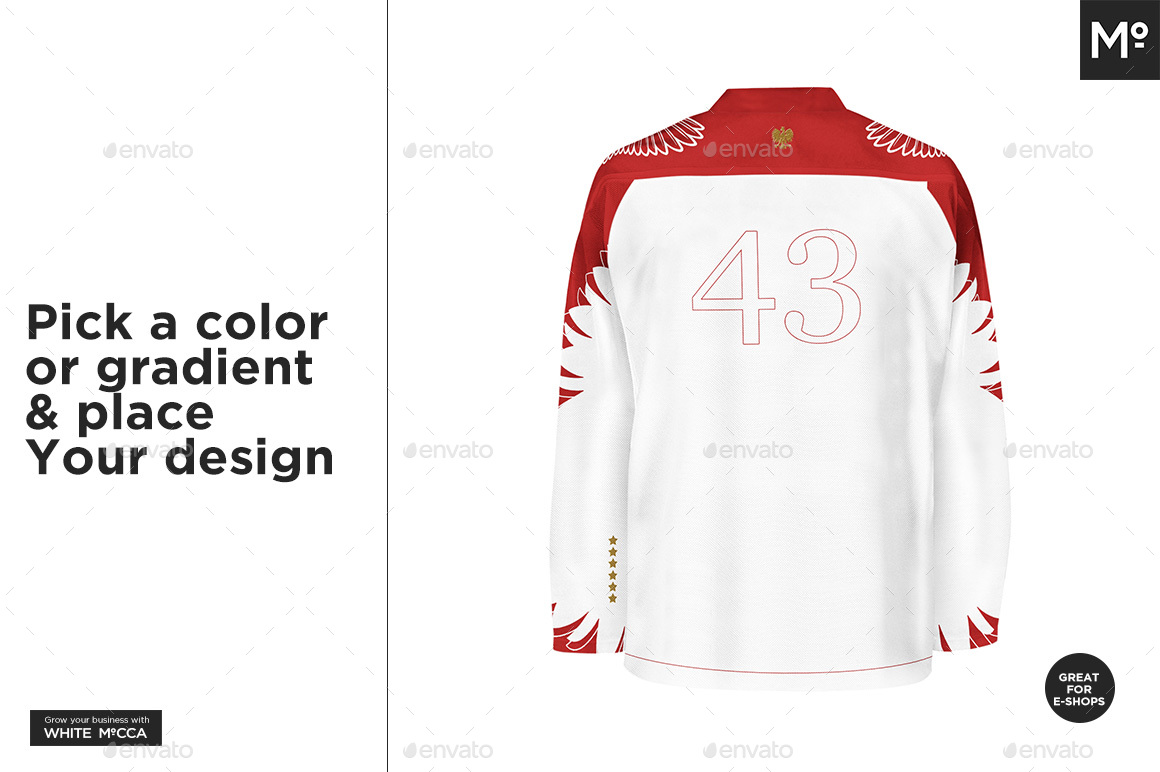 Download Hockey Jersey 2 Types Mock Up By Mocca2go Graphicriver Free Mockups